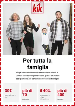 Anteprima del volantino KiK - Volantino valido a partire dal 11.08.2025