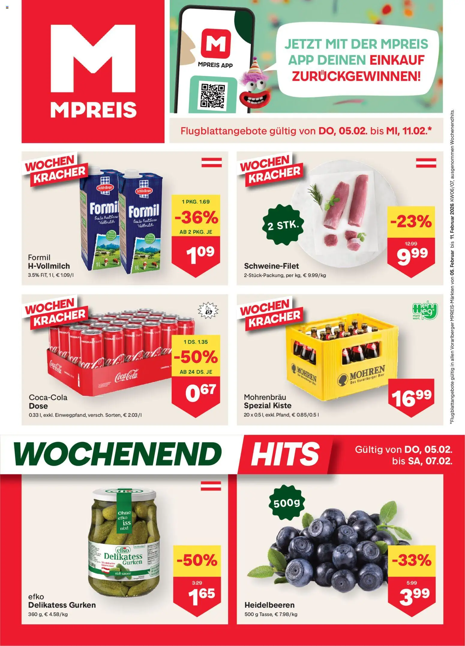 MPREIS Vorarlberg gültig ab 05.02.2026 | Seite: 1