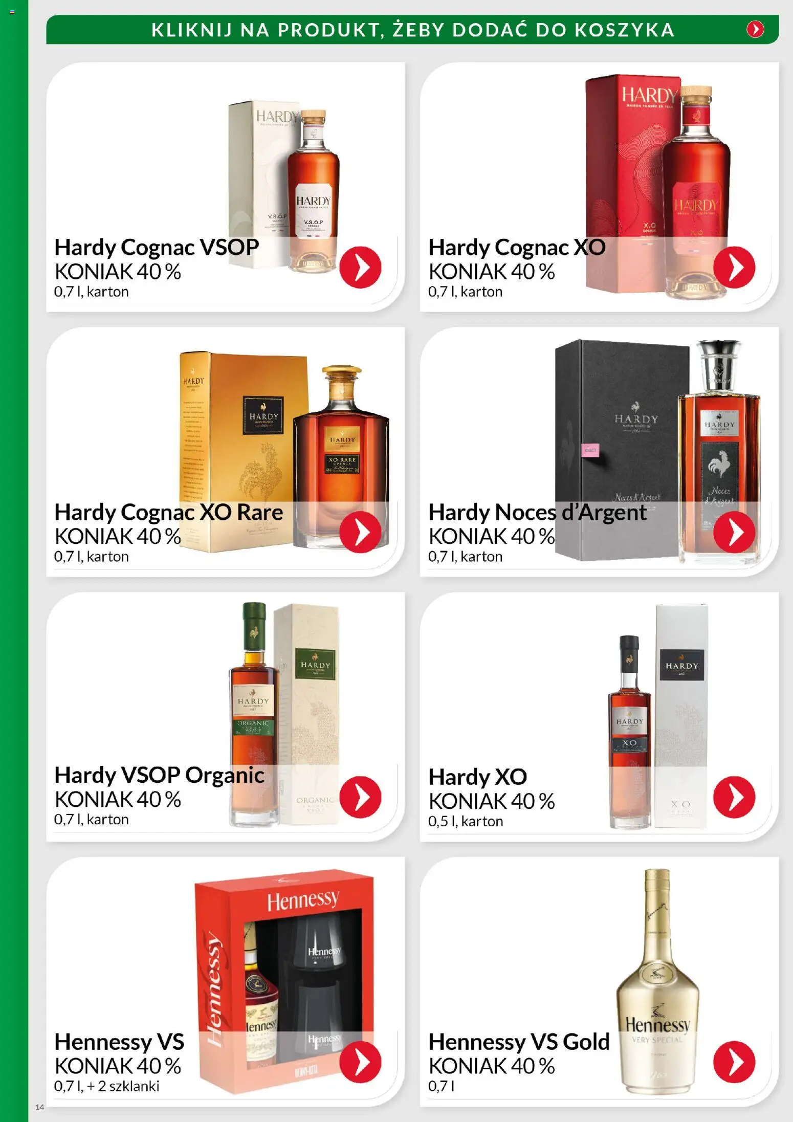 Eurocash Gazetka - Świąteczny Katalog Alkoholi od 01.11.2025 | Strona: 14