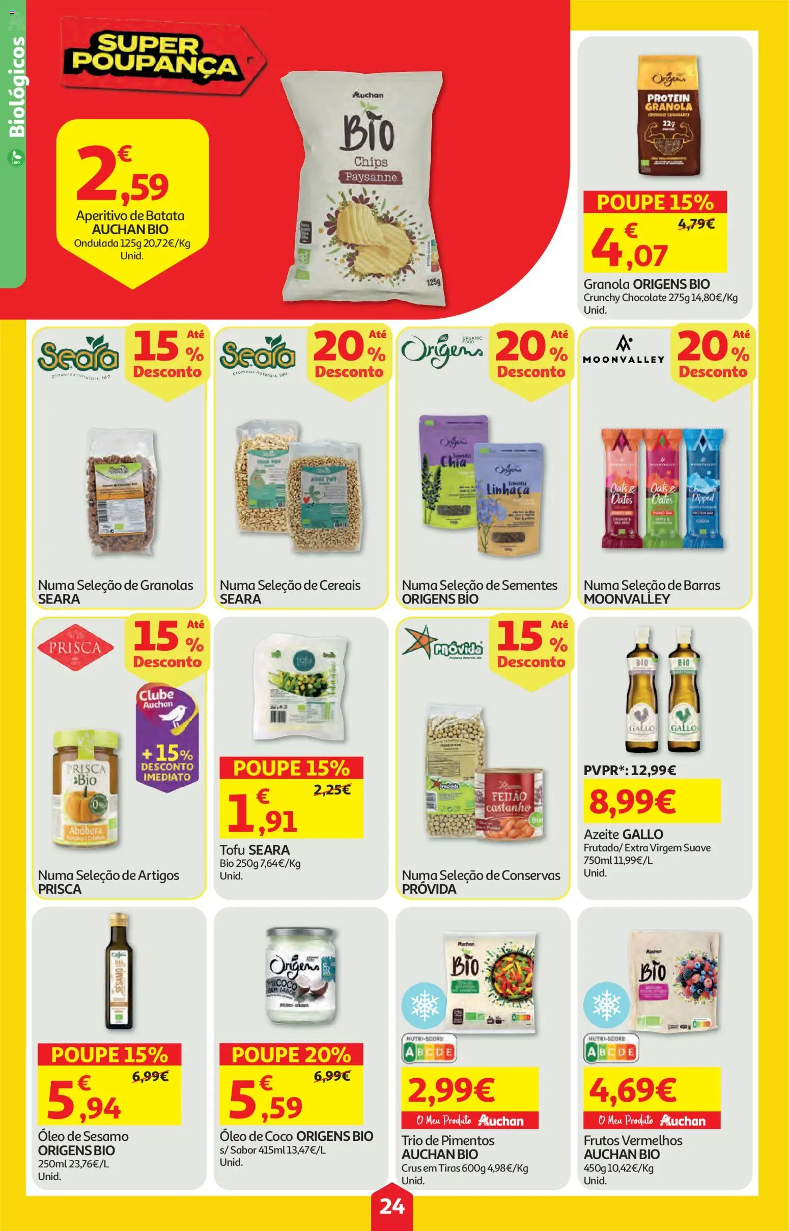Auchan folheto │ válido de 05.02.2026 | Página: 24 | Produtos: Batata, Óleo, Abóbora, Cereais