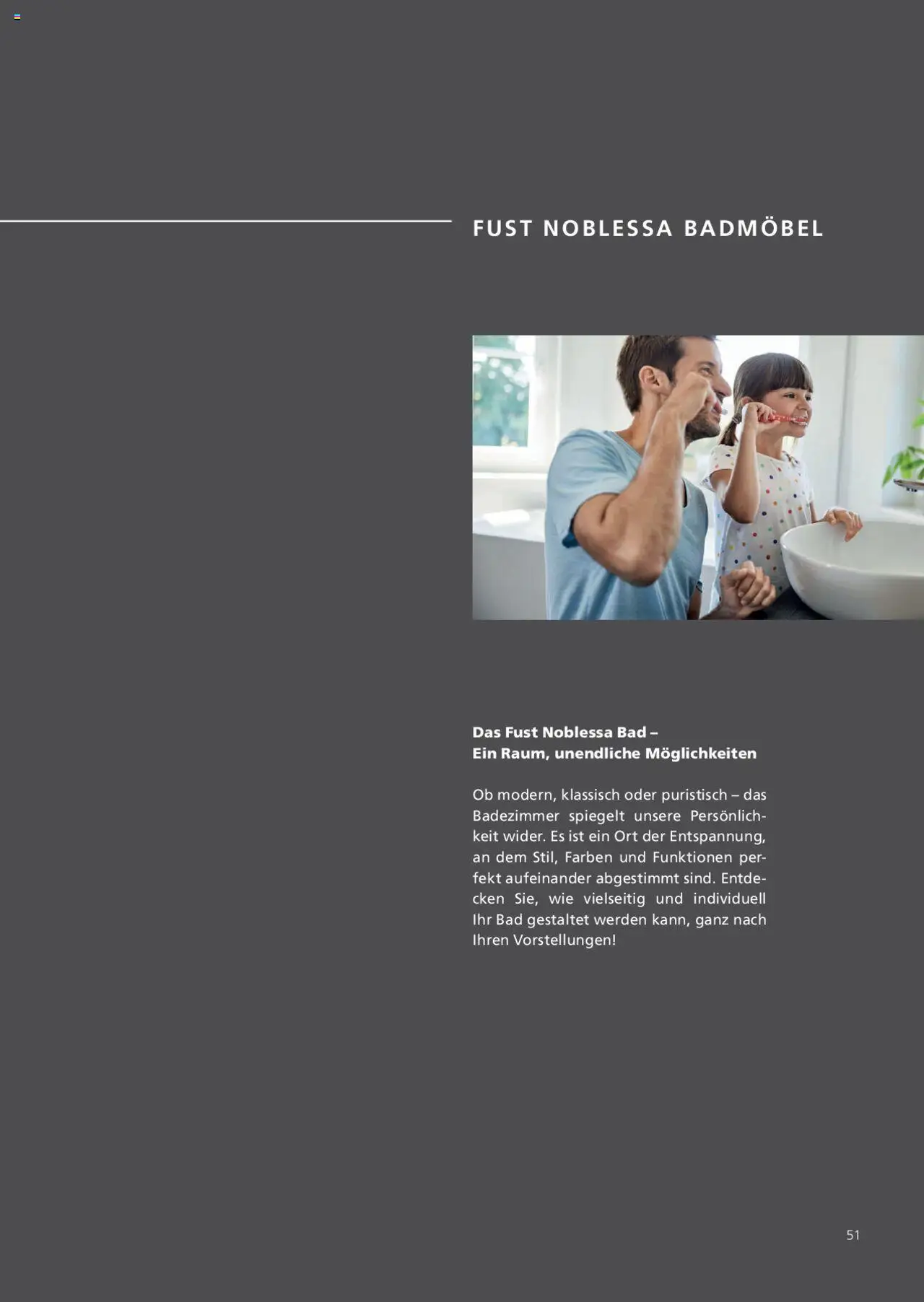 Fust Badezimmermagazin ab 05.05.2025 | Seite: 51 | Produkte: Bad