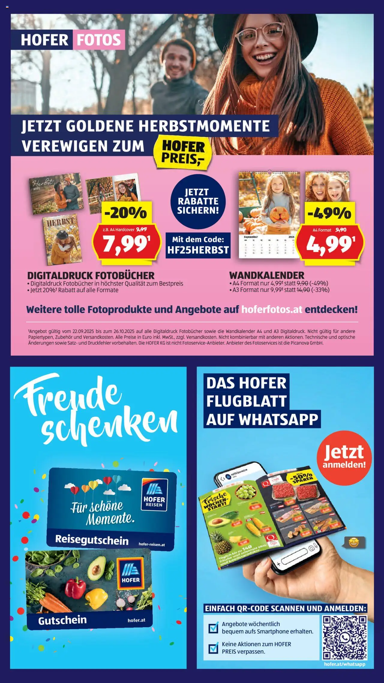 Hofer AT akciós ujság - amely érvényes a következő dátumtól: 17.10.2025 | Oldal: 3 | Termékek: Smartphone