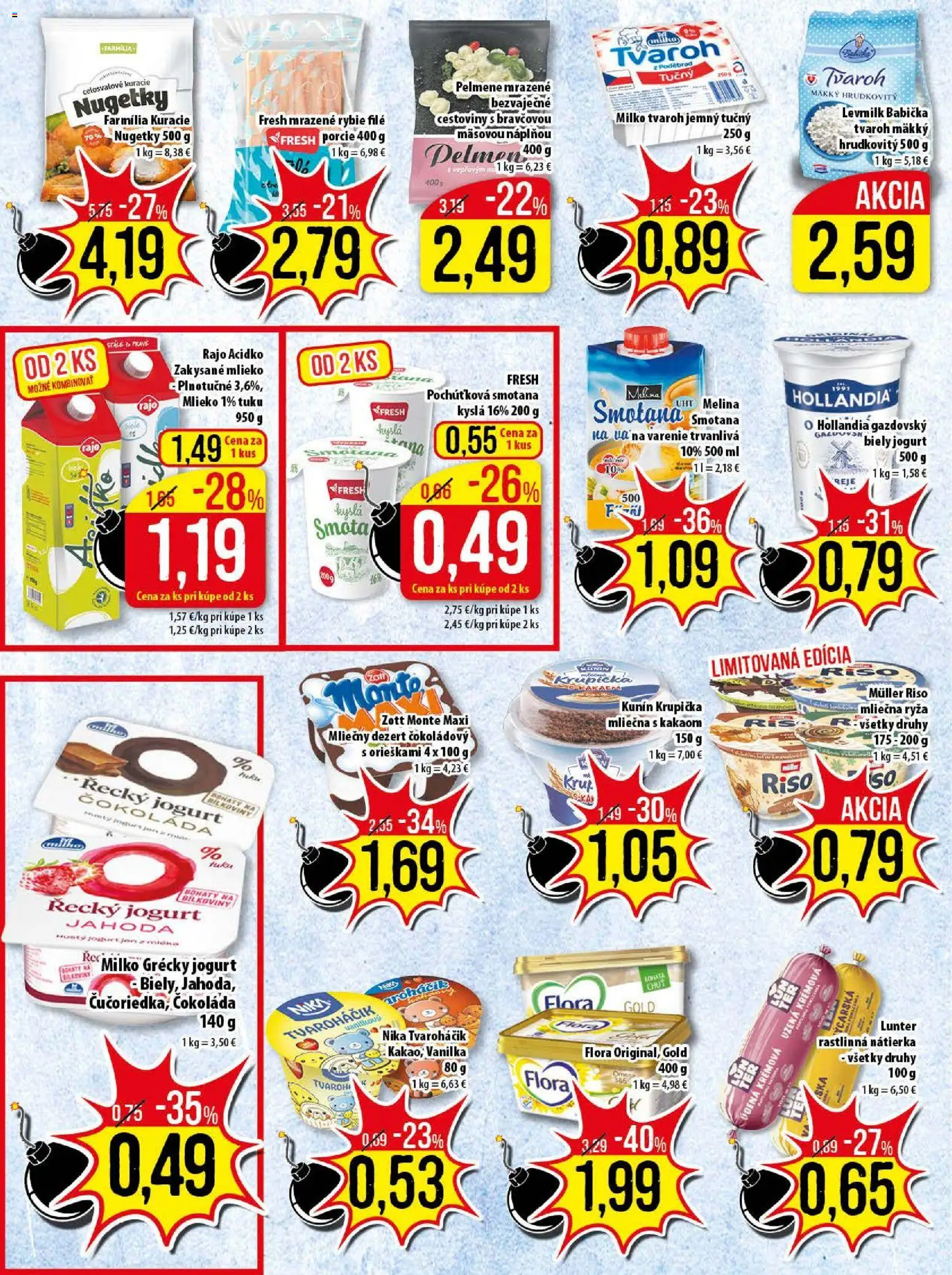 Nové Klas akcie – leták je platný od 01.12.2025 | Strana: 8 | Produkty: Grécky jogurt, Čokoláda, Acidko, Zakysané mlieko