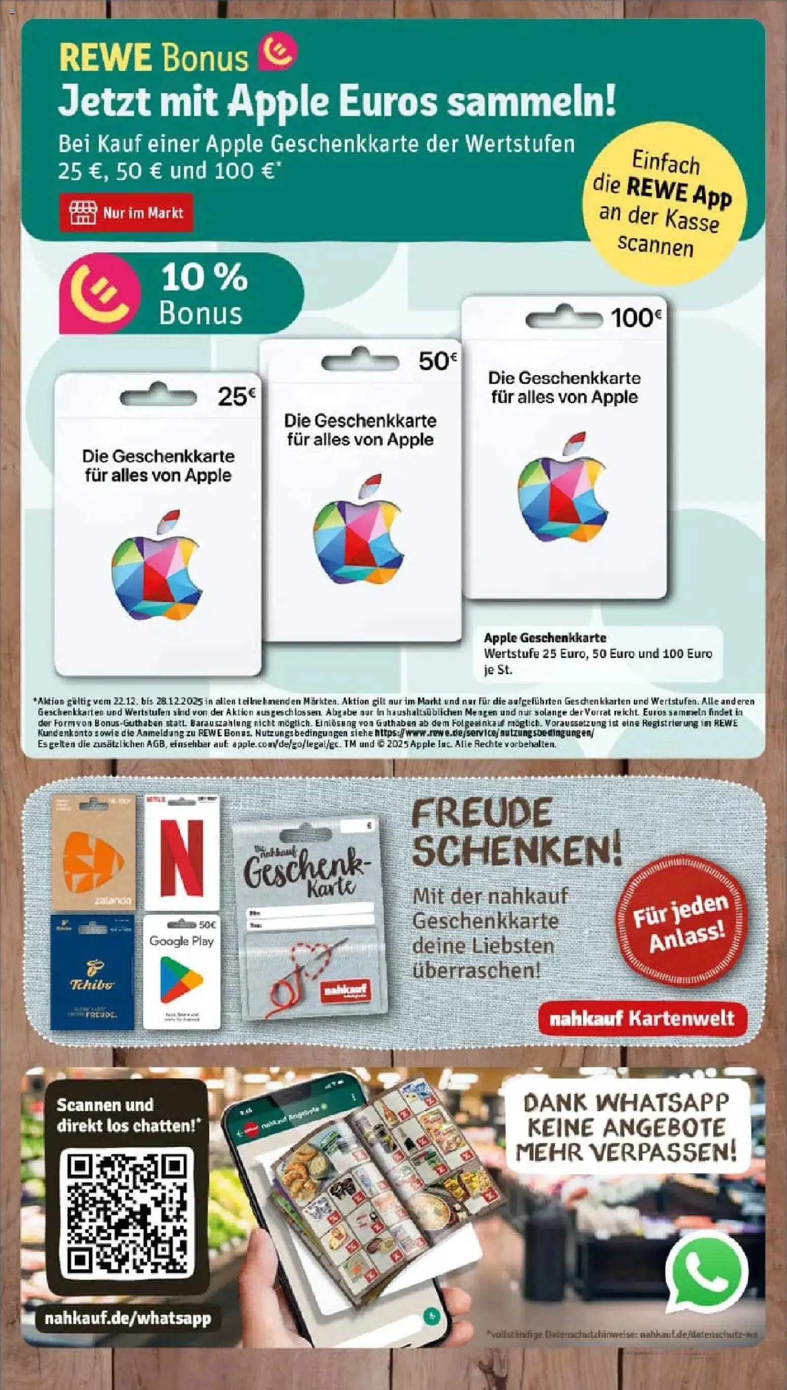 Rewe prospekt Moettingen	 – gültig ab 22.12.2025 | Seite: 9 | Produkte: Apple