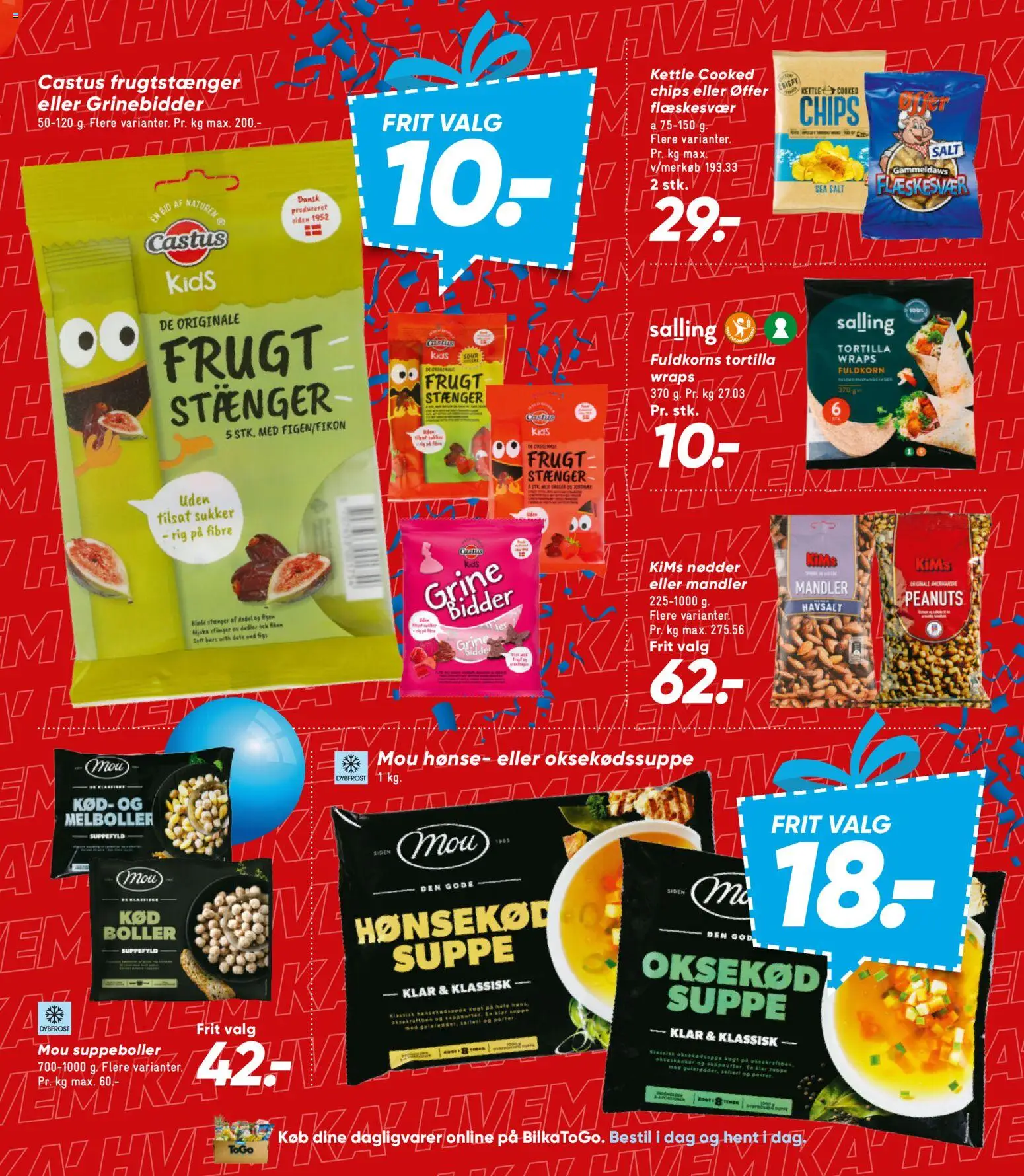 Bilka tilbudsavis – gyldig fra 20.02.2026 | Side: 30 | Produkter: Chips, Nødder, Suppe, Flæskesvær