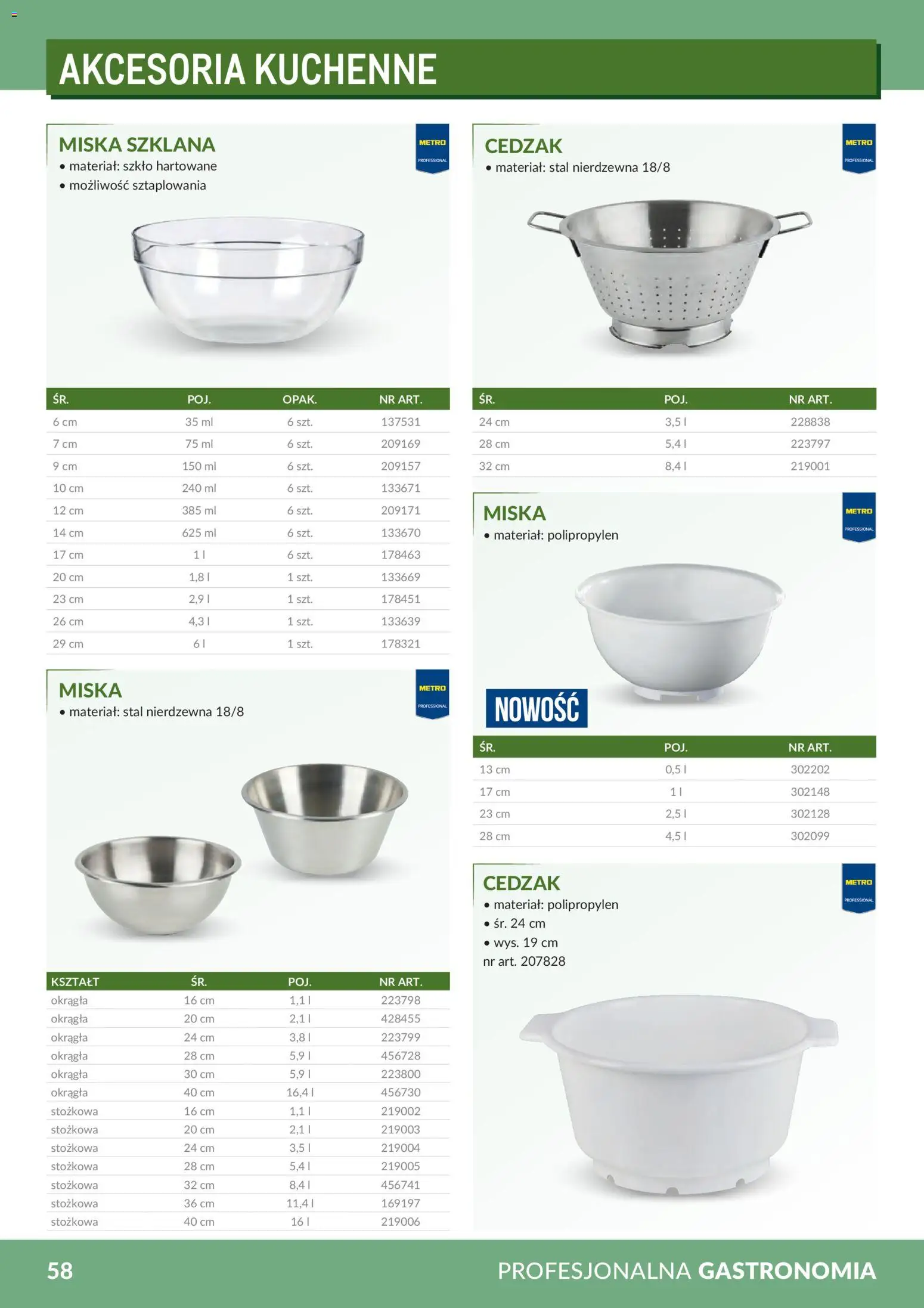 Makro Gazetka - Profesjonalna Gastronomia od 01.02.2026 | Strona: 58