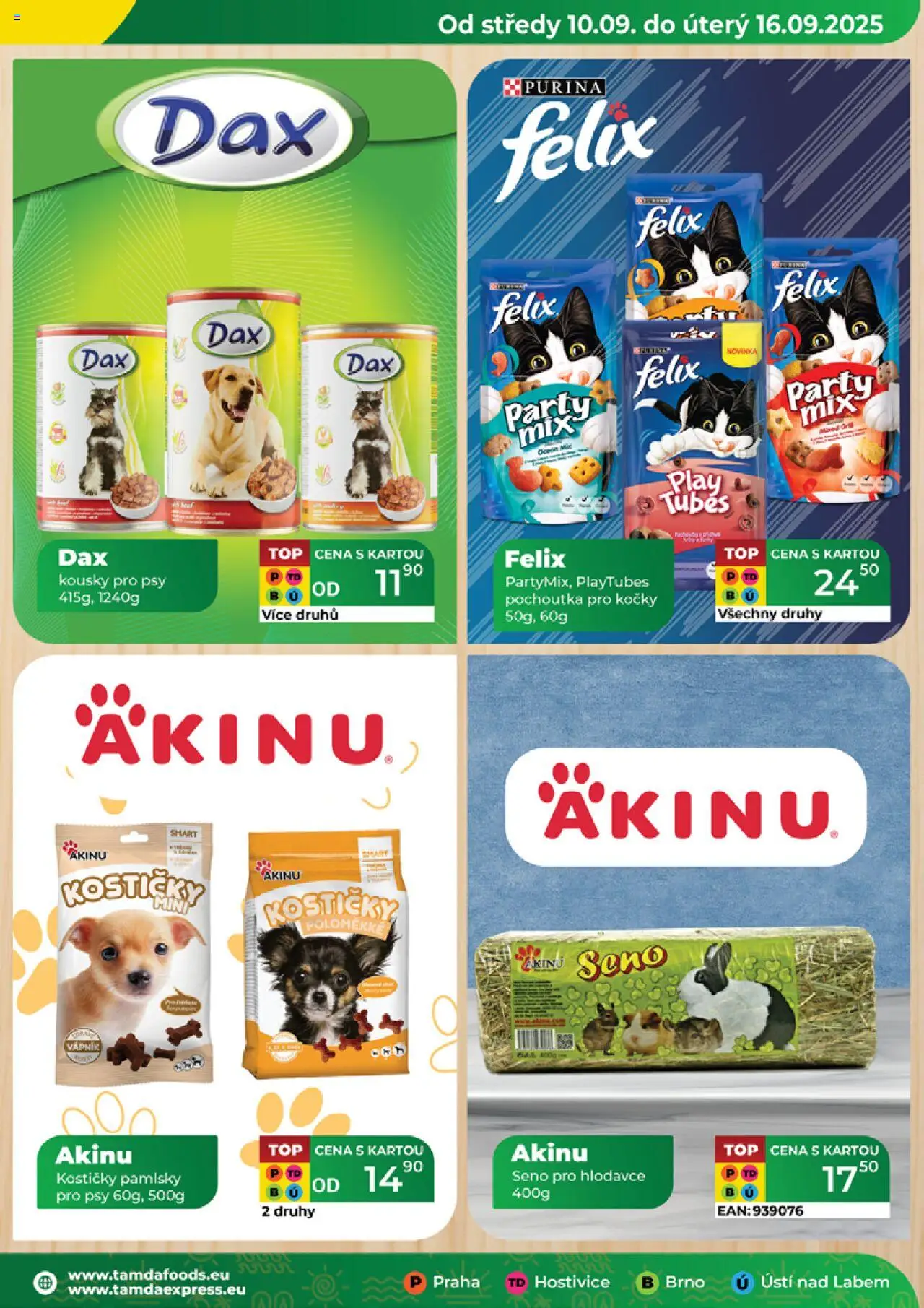 Tamda Foods leták od 10.09.2025 | Strana: 23 | Produkty: Felix, Purina