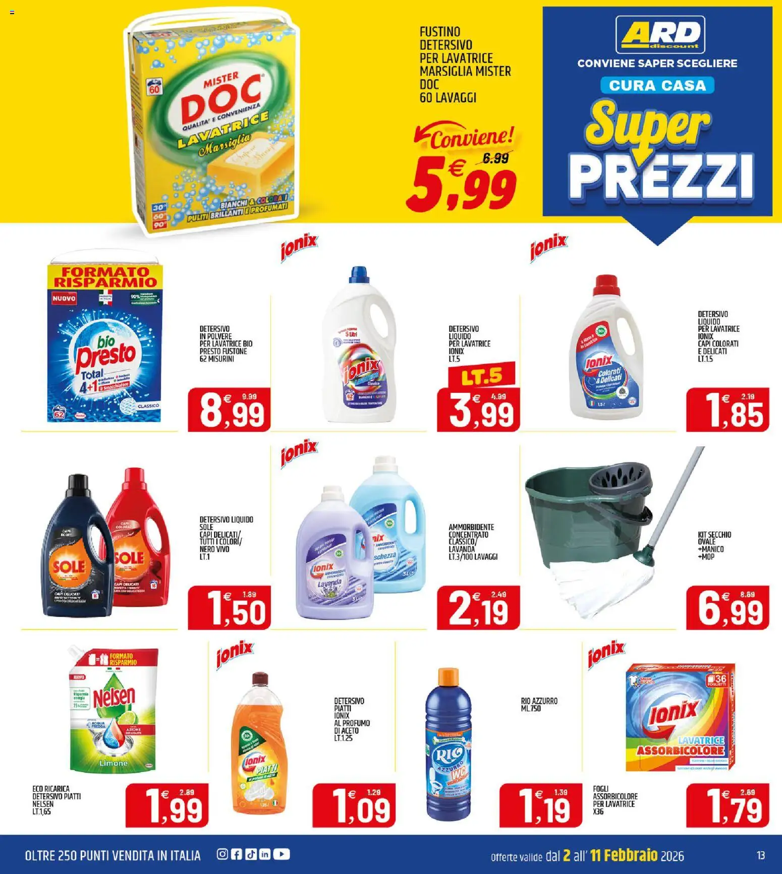 Volantino ARD Discount del 02.02.2026 | Pagina: 13