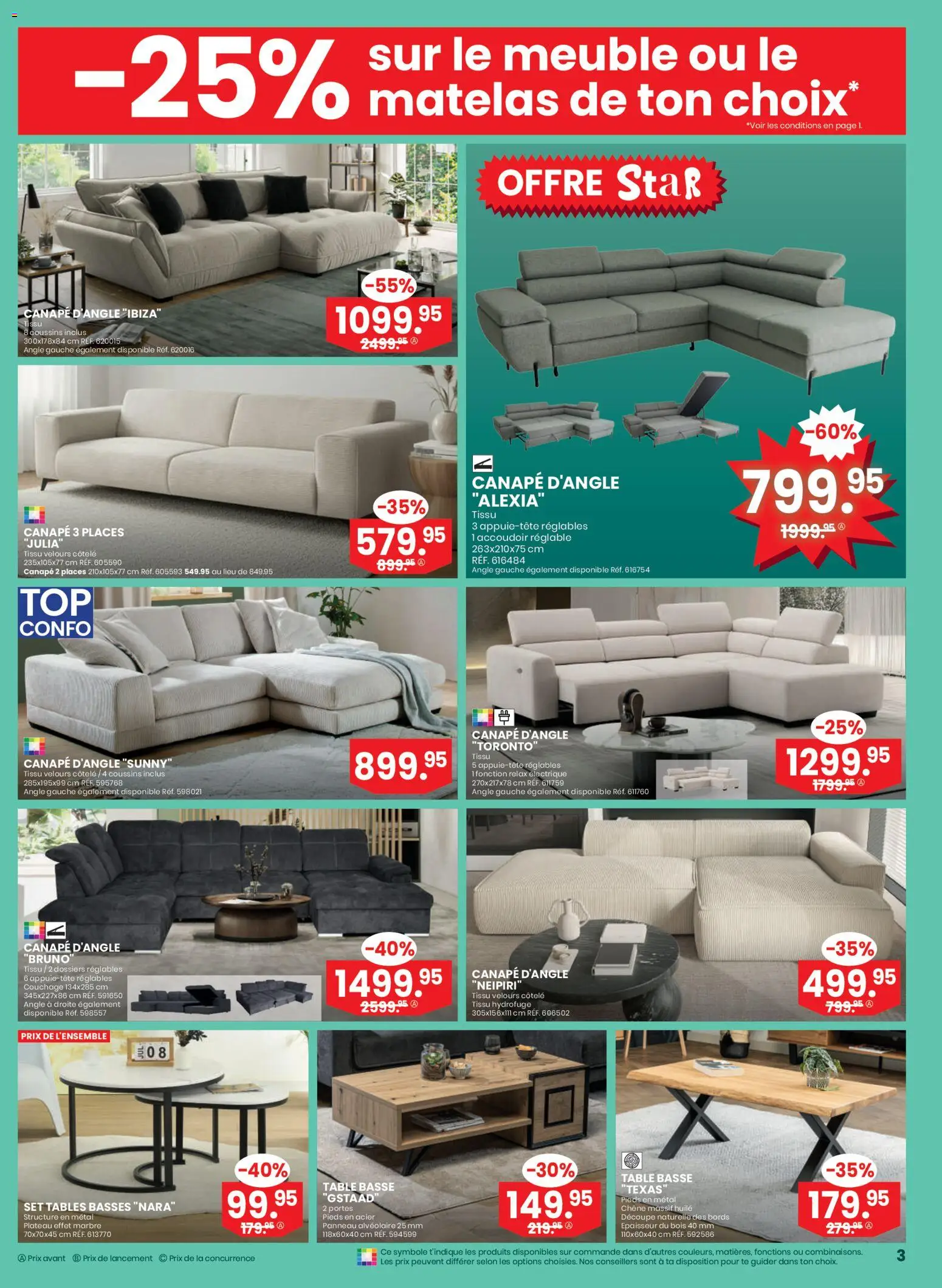 Conforama Aktionen FR – gültig ab 11.02.2026 | Seite: 3