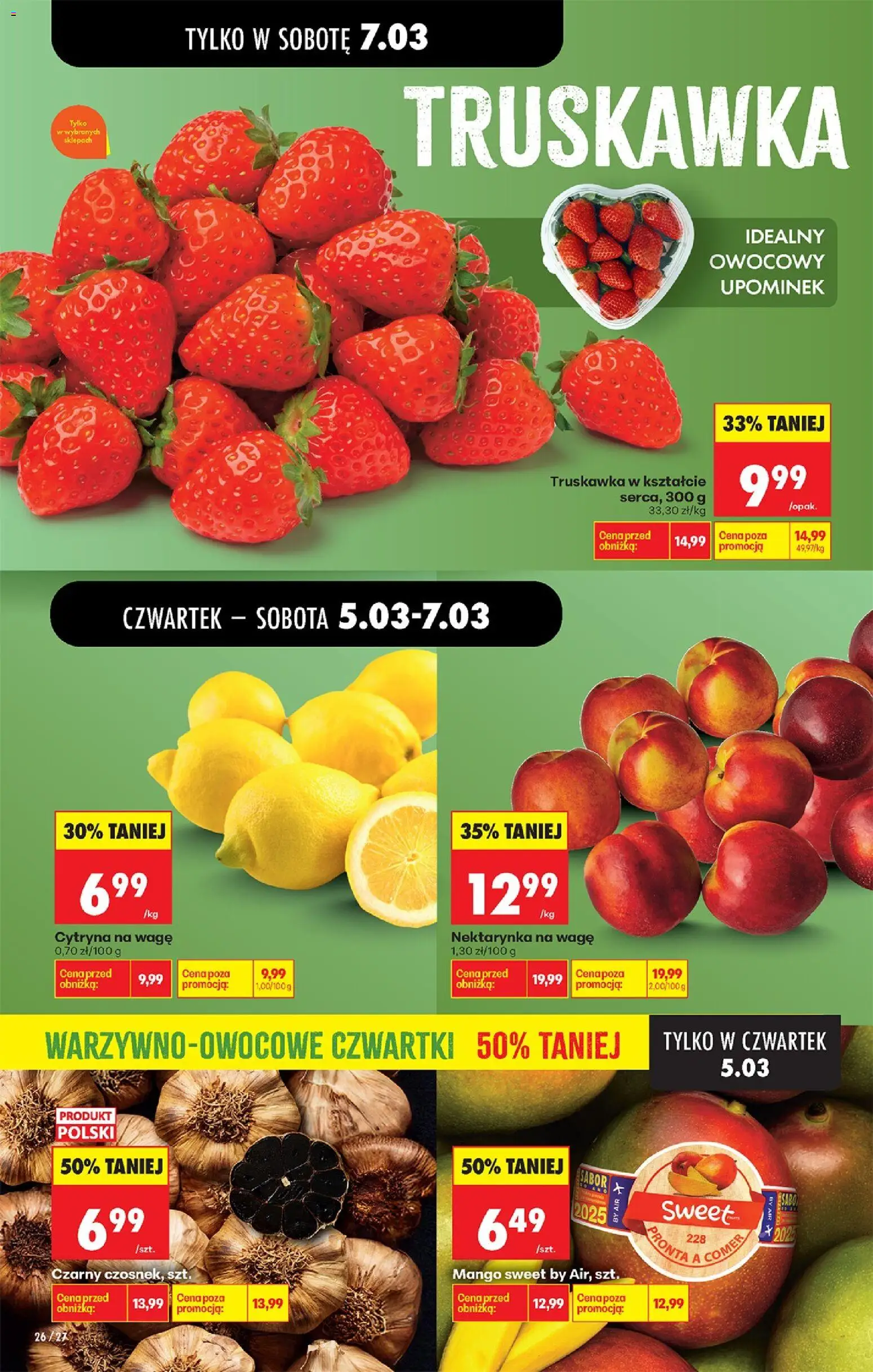 Biedronka Polsko leták - Codziennie niskie ceny od 05.03.2026 | Strana: 30 | Produkty: Mango
