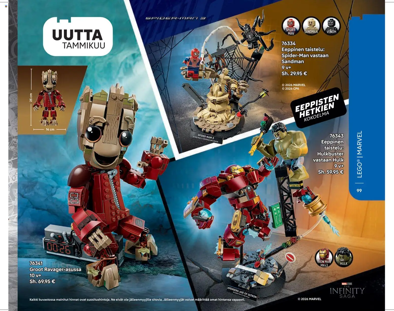 LEGO tarjoukset – voimassa 01.01.2026 alkaen | Sivu: 99