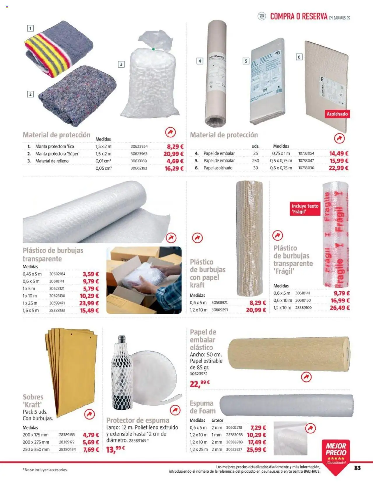 Bauhaus folleto │ válido desde el 05.08.2025 | Página: 83 | Productos: Manta
