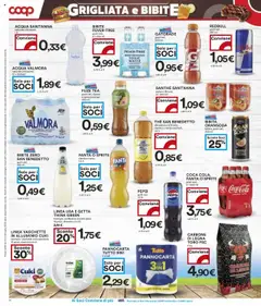 Volantino COOP del 10.07.2025 | Pagina: 10 | Prodotti: Pesca, The, Fanta, Red Bull