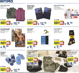 Anteprima del volantino Esselunga S Festa del Bianco Roma catalogo valido a partire dal 29.12.2025 | Pagina: 11 | Prodotti: Giacca, Intimo, Boxer, Pantofole