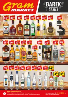Pogląd oferty "Gram Market Gazetka - Barek" - ważna od 01.10.2025