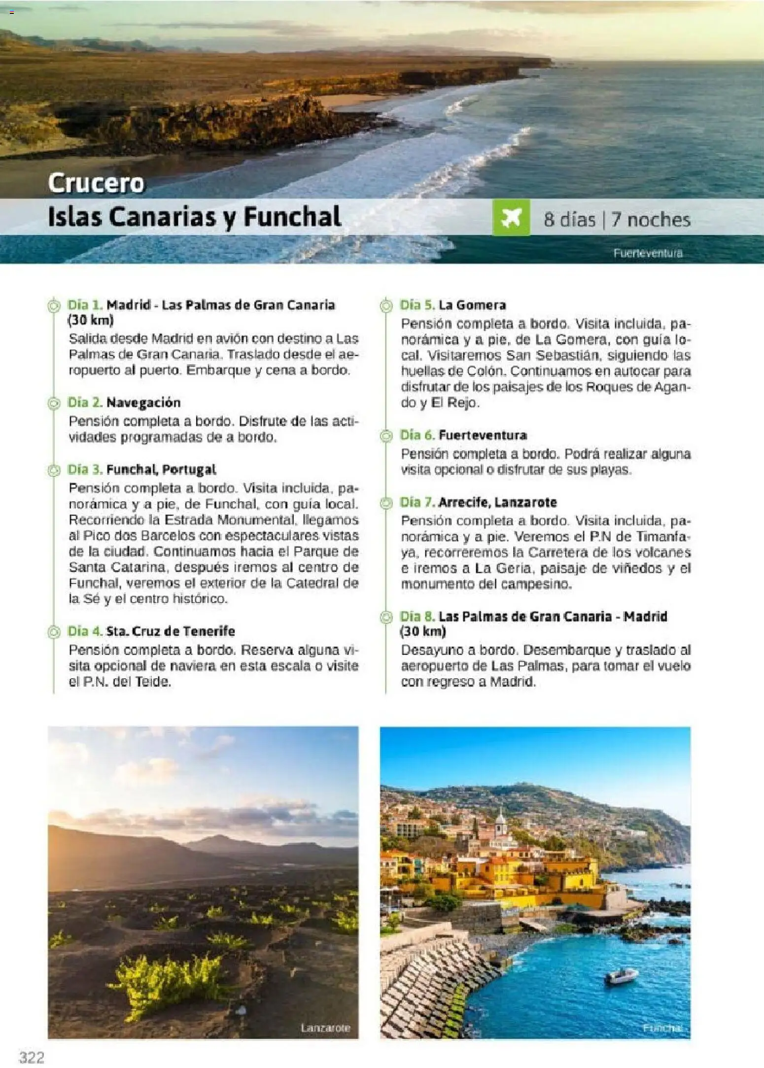 Viajes El Corte Inglés Rutas Culturales de la Comunidad de Madrid │ válido desde el 01.04.2026 | Página: 322 | Productos: Navegación