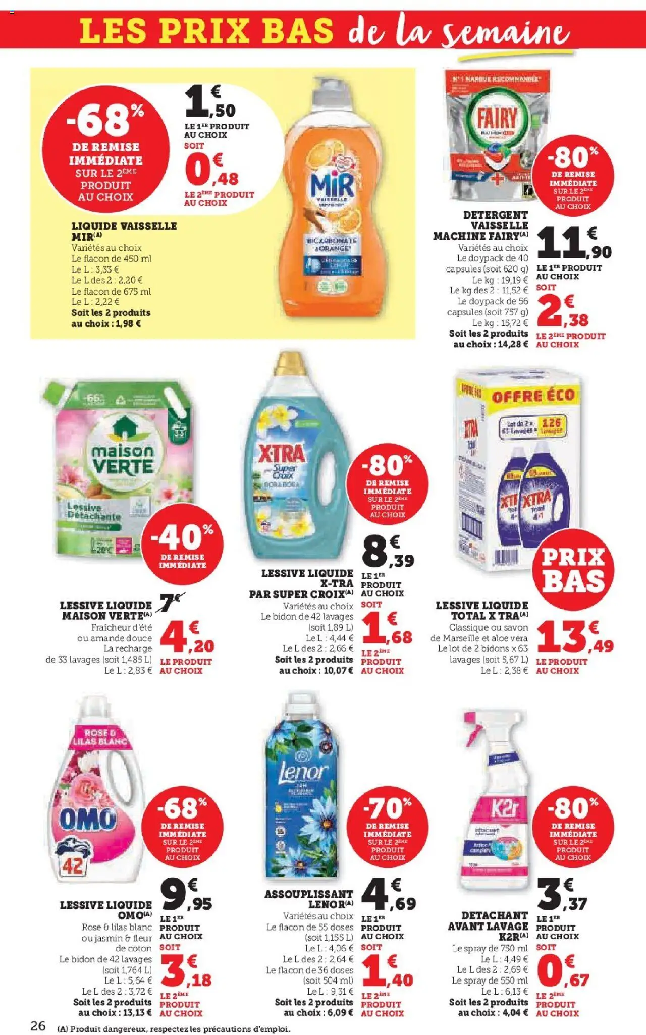 {H1} | Page: 26 | Produits: Amande, Fairy, Savon, Détergent