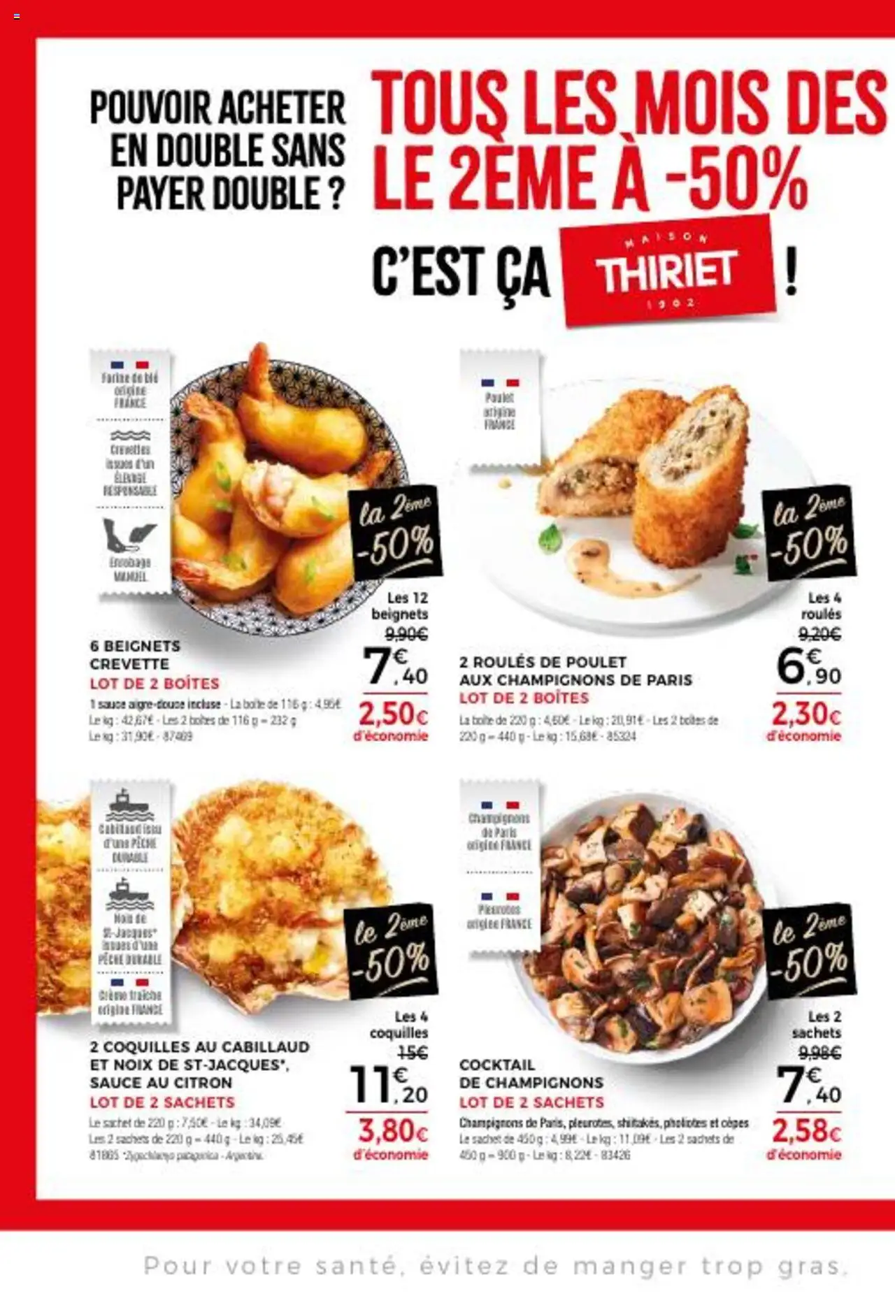  | Page: 2 | Produits: Pêche, Crème fraiche, Noix, Crème