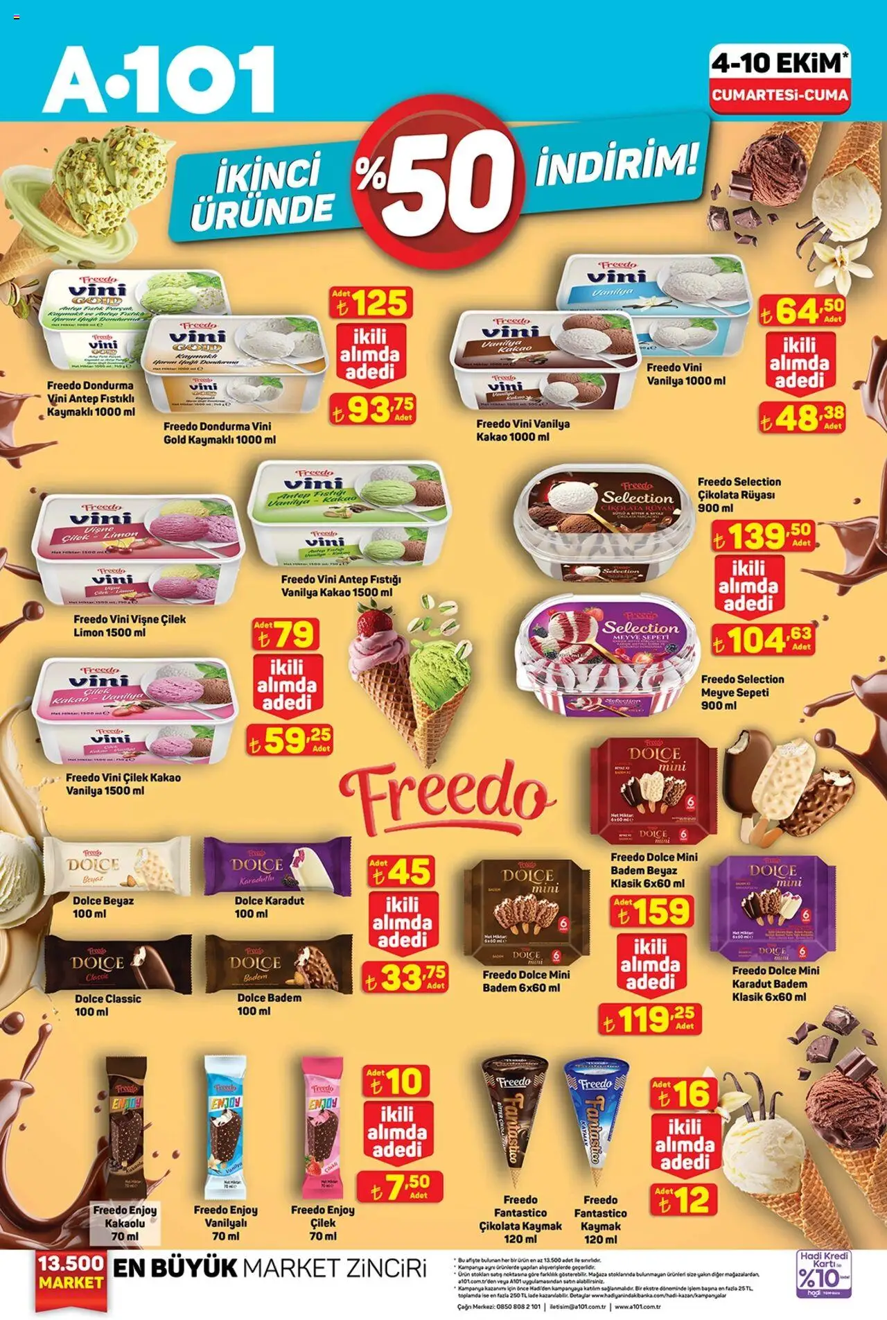 A101 Katalog - 04.10.2025 tarihinden itibaren geçerlidir | Sayfa: 7 | Ürünler: Çilek, Vişne, Badem, Limon