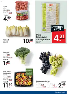  | Pagina: 7 | Producten: Zak, Druiven, Broccoli