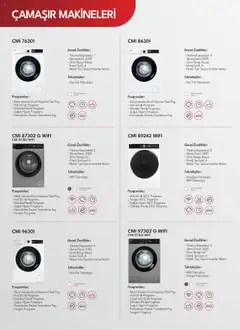 03.06.2025 tarihinden itibaren geçerli olan Vestel kataloğu önizlemesi | Sayfa: 36