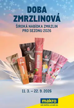 Náhled letáku Makro leták - Doba zmrzlinová od 11.03.2026