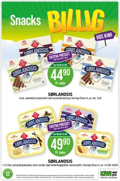 Forhåndsvisning av Kiwi kundeavis gyldig fra 16.03.2026 | Side: 9 | Produkter: Kiwi, Eske, Boks, Mikrovalovka