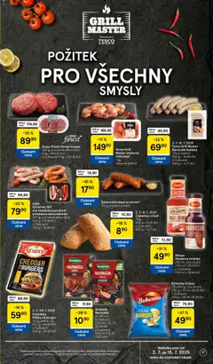 Tesco leták - Hypermarket od 02.07.2025 | Strana: 17 | Produkty: Burger, Paprika, Gril, Ciabatta