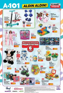 12.03.2026 tarihinden itibaren geçerli olan A101 kataloğu önizlemesi | Sayfa: 8 | Ürünler: Pil, Sebze, Meyve, Ses