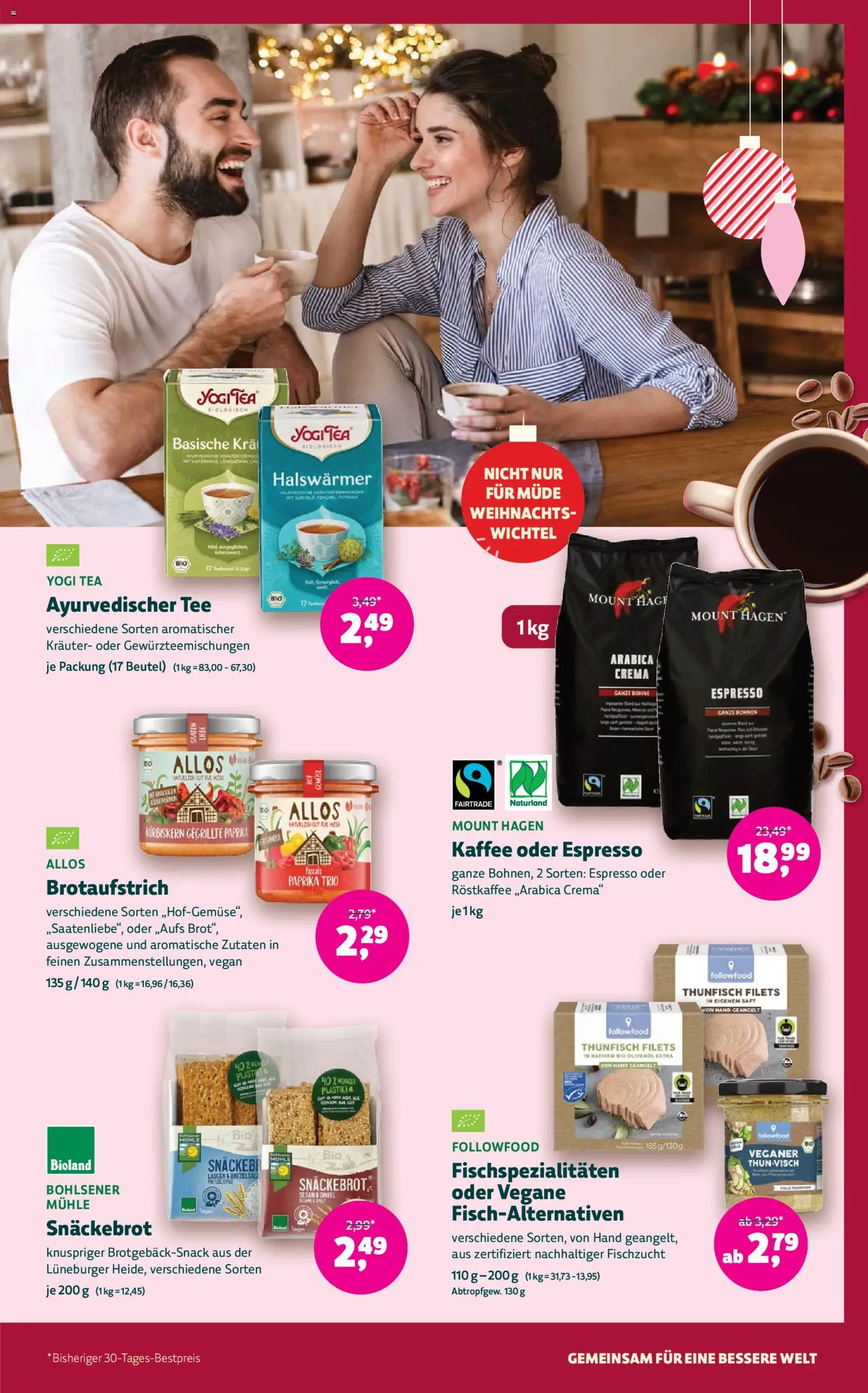 BioMarkt Prospekt – gültig ab 17.12.2025 | Seite: 11 | Produkte: Mühle, Paprika, Saft, Tee