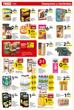 Vista previa Froiz folleto válido desde el 09.04.2026 | Página: 13 | Productos: Café, Cereales, Ροζ πιπέρι, Φρυγανιές σικάλεως