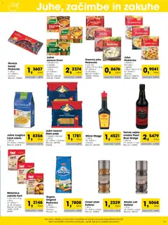 Tuš katalog akcije – veljaven od 01.12.2025 | Stran: 13 | Izdelki: Rezanci, Kos, Jušne kroglice, Omaka