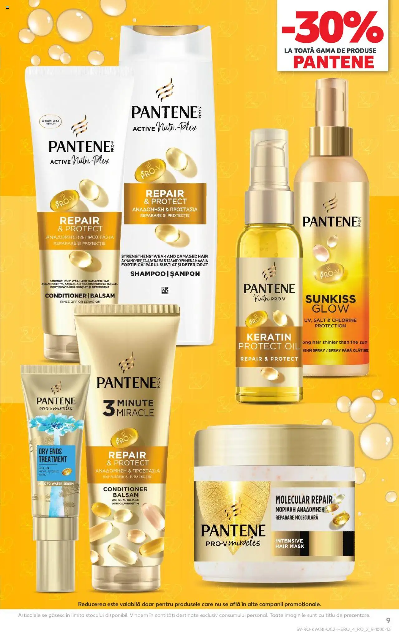 Noul catalog Kaufland – valabil de la 17.09.2025 | Pagină: 9 | Produse: Serum, Șampon, Balsam