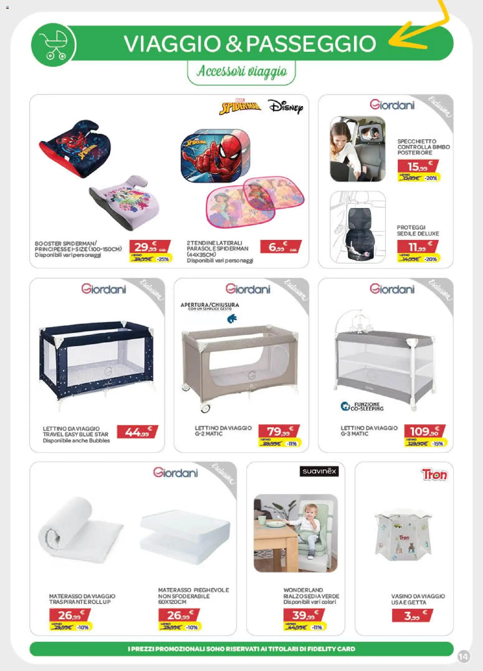 Volantino Bimbo store del 02.04.2026 | Pagina: 14 | Prodotti: Lettino, Materasso