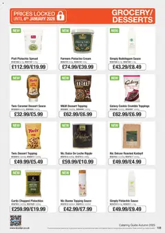 Preview of Booker Wholesale - Autumn News valid from 07.10.2025 | Page: 133 | Products: Sauce, Chocolate, Cream