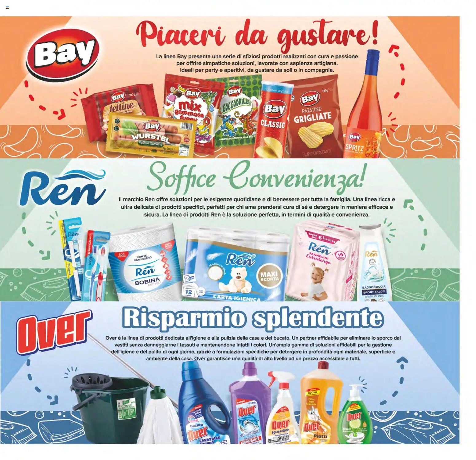 Volantino SuperConveniente del 27.11.2025 | Pagina: 7 | Prodotti: Pannolini, Sgrassatore, Talco, Tacchino