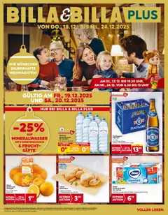 Billa AT - BILLA Burgenland - amely érvényes a következő dátumtól: 18.12.2025