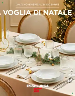 Anteprima del volantino Esselunga S Natale Roma catalogo valido a partire dal 03.11.2025