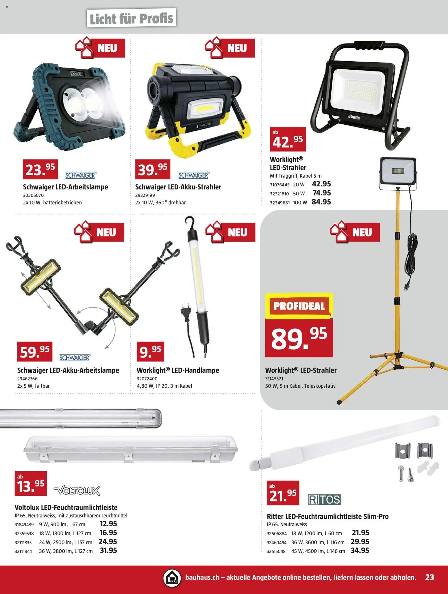 Bauhaus Aktionen – gültig ab 27.10.2025 | Seite: 23 | Produkte: Kabel