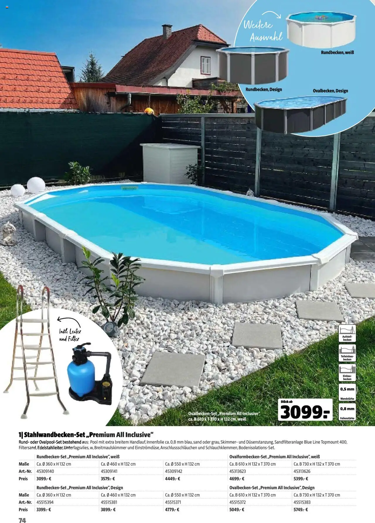 Hagebau Gartenkatalog 2025 gültig ab 05.03.2025 | Seite: 74