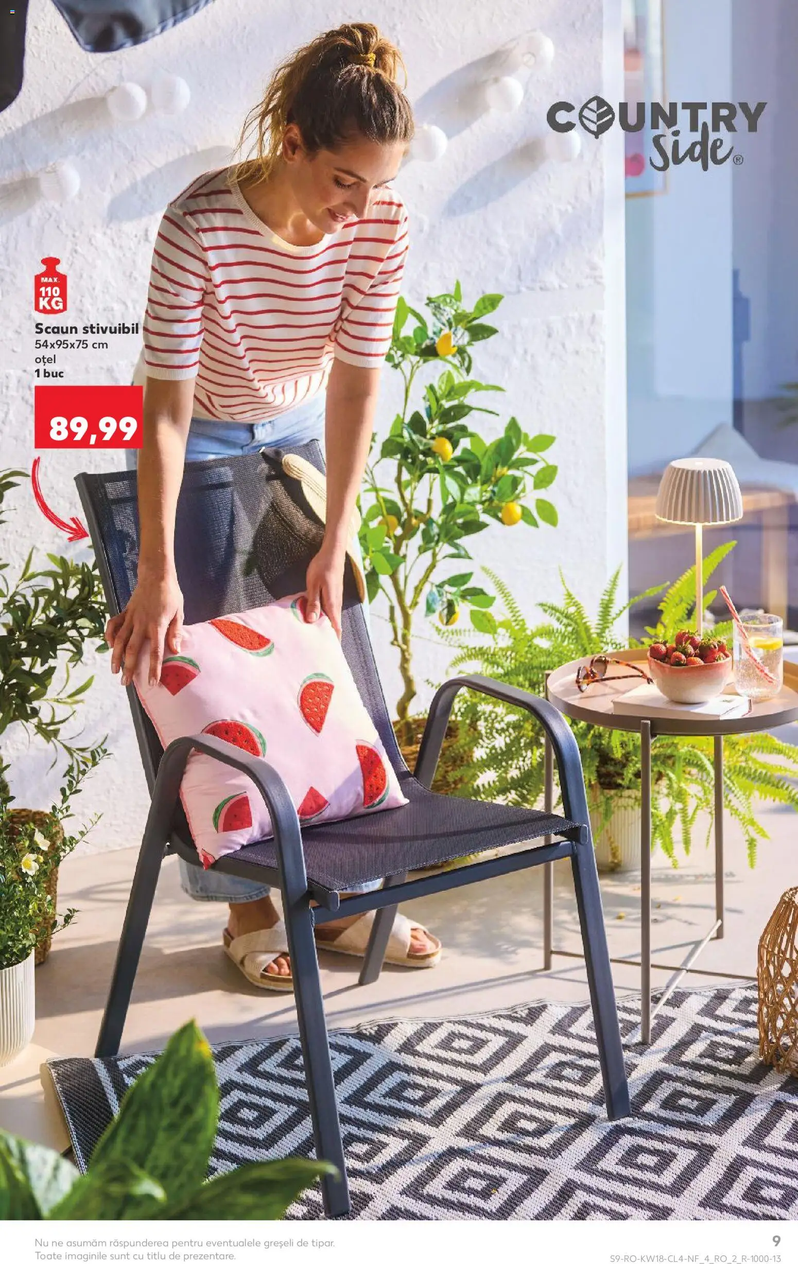 Noul catalog Kaufland – valabil de la 29.04.2026 | Pagină: 9 | Produse: Scaun