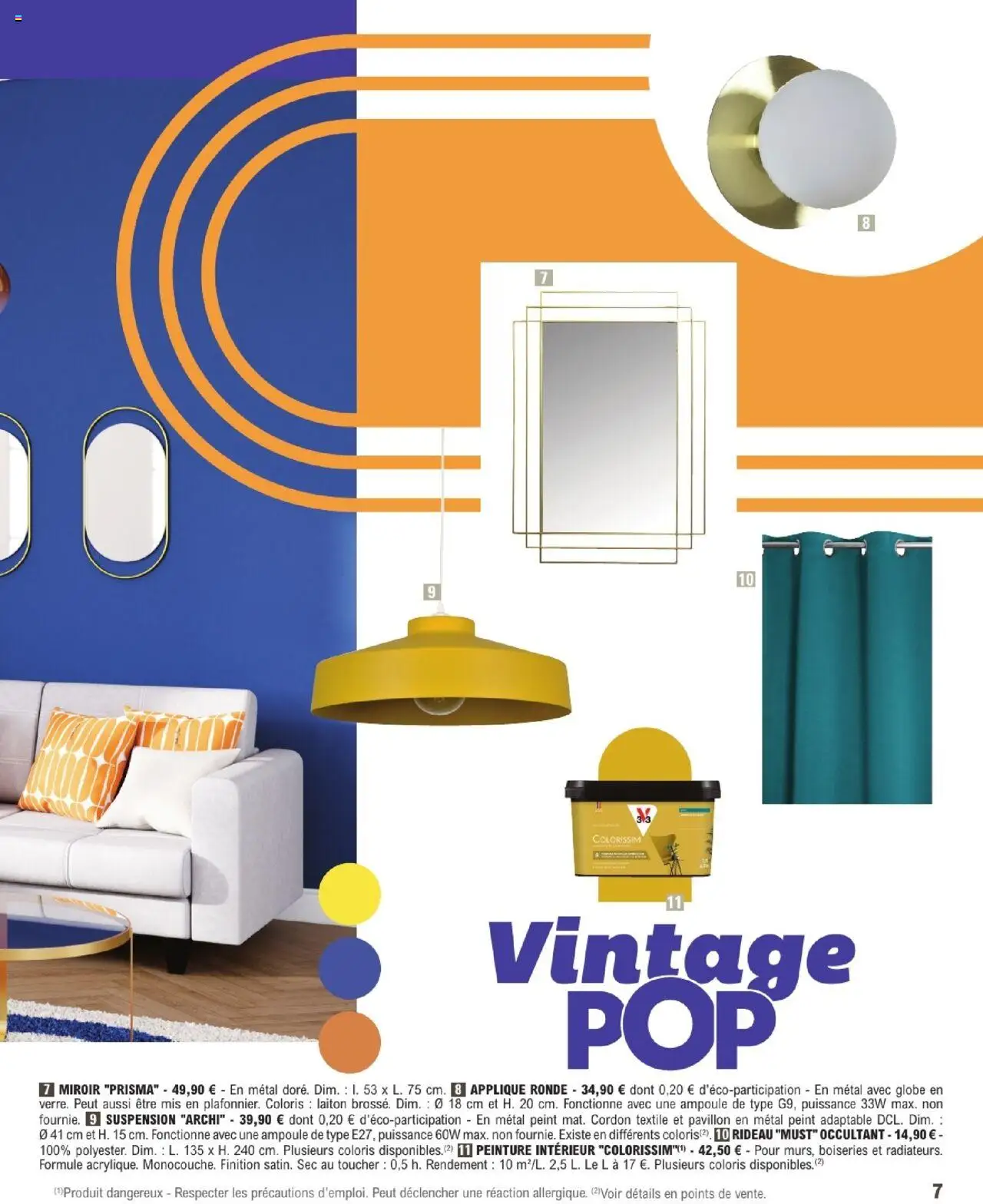  | Page: 7 | Produits: Suspension, Miroir, Rideau
