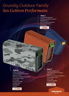 01.03.2026 tarihinden itibaren geçerli olan Arçelik kataloğu önizlemesi | Sayfa: 97 | Ürünler: Sos, Saat, Ses