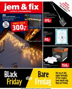 Forhåndsvisning av Jem & Fix - Black Friday  gyldig fra 23.11.2025