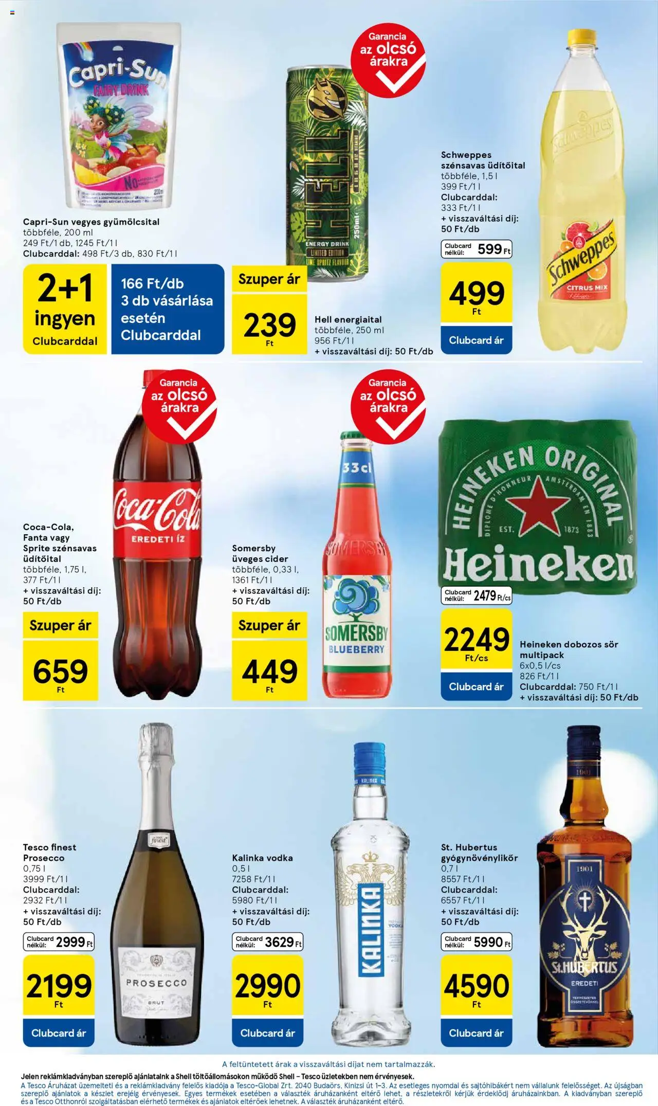 Tesco akciós ujság - amely érvényes a következő dátumtól: 14.08.2025 | Oldal: 7 | Termékek: Lime, Cider, Sör, Vodka
