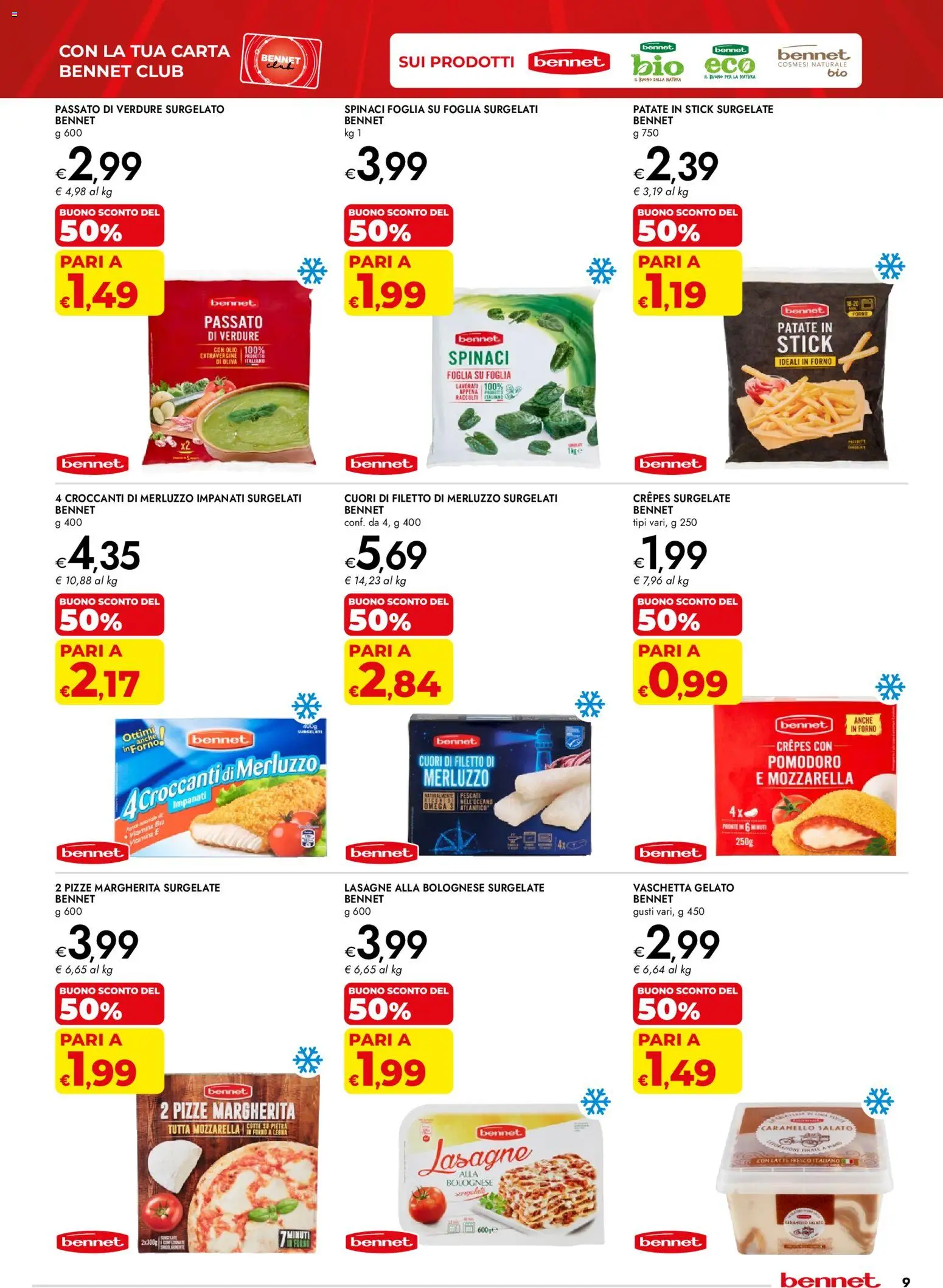 Volantino bennet del 22.01.2026 | Pagina: 9