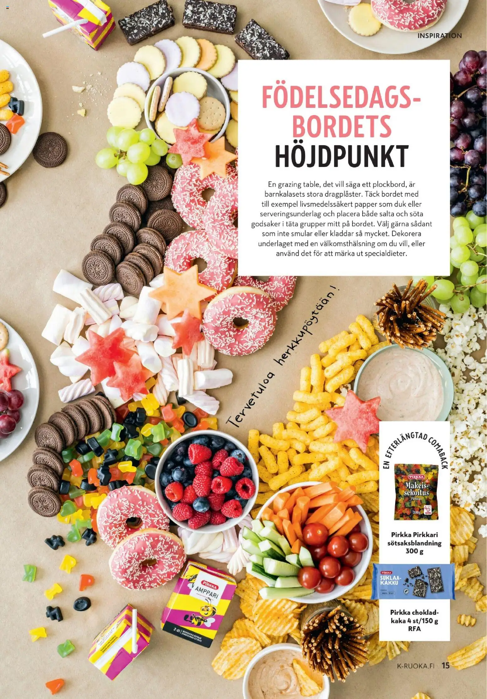 K-Market tarjoukset - K-mat – voimassa 06.05.2026 alkaen | Sivu: 15 | Tuotteet: Pampers, Suklaa