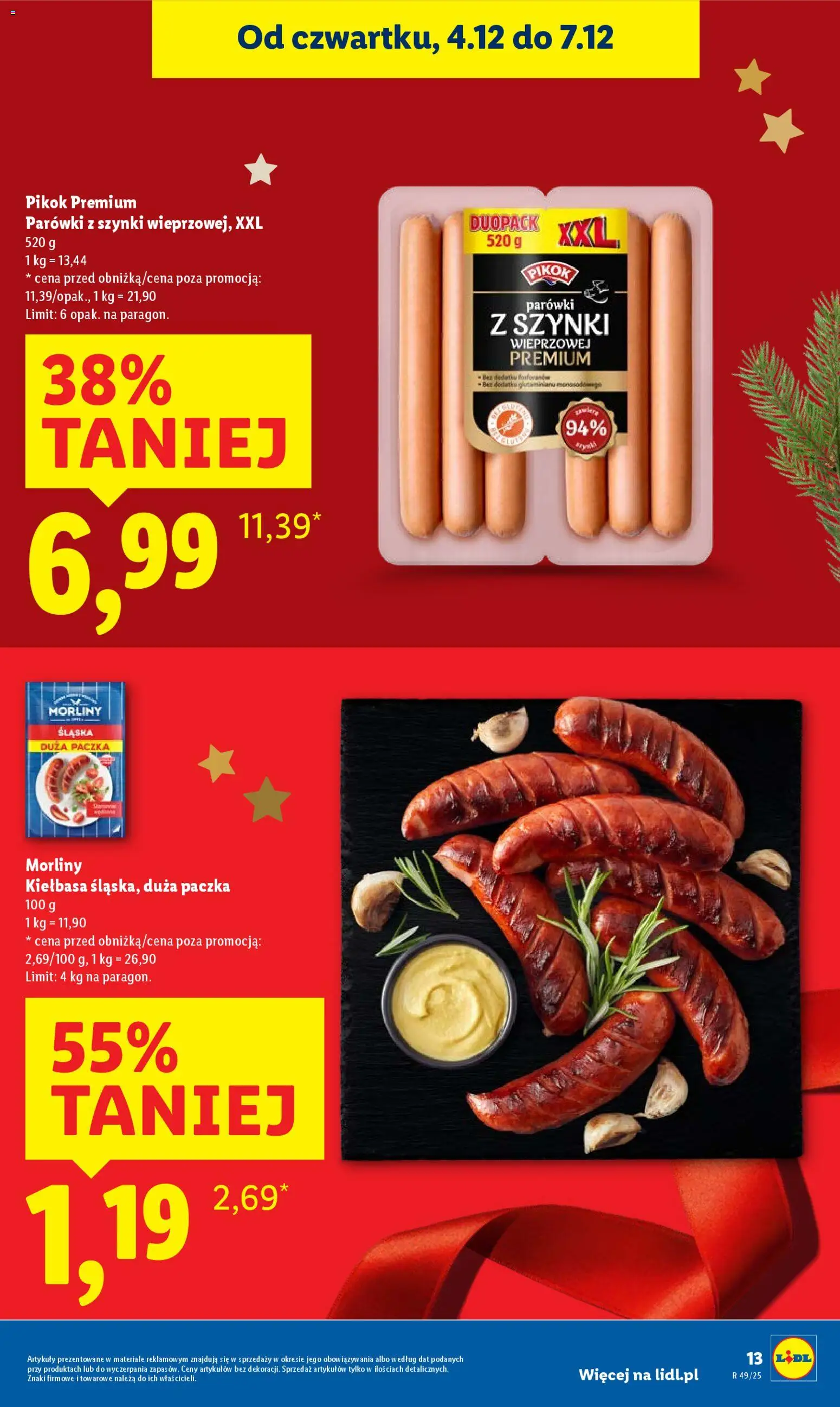 Lidl Gazetka od 04.12.2025 | Strona: 13