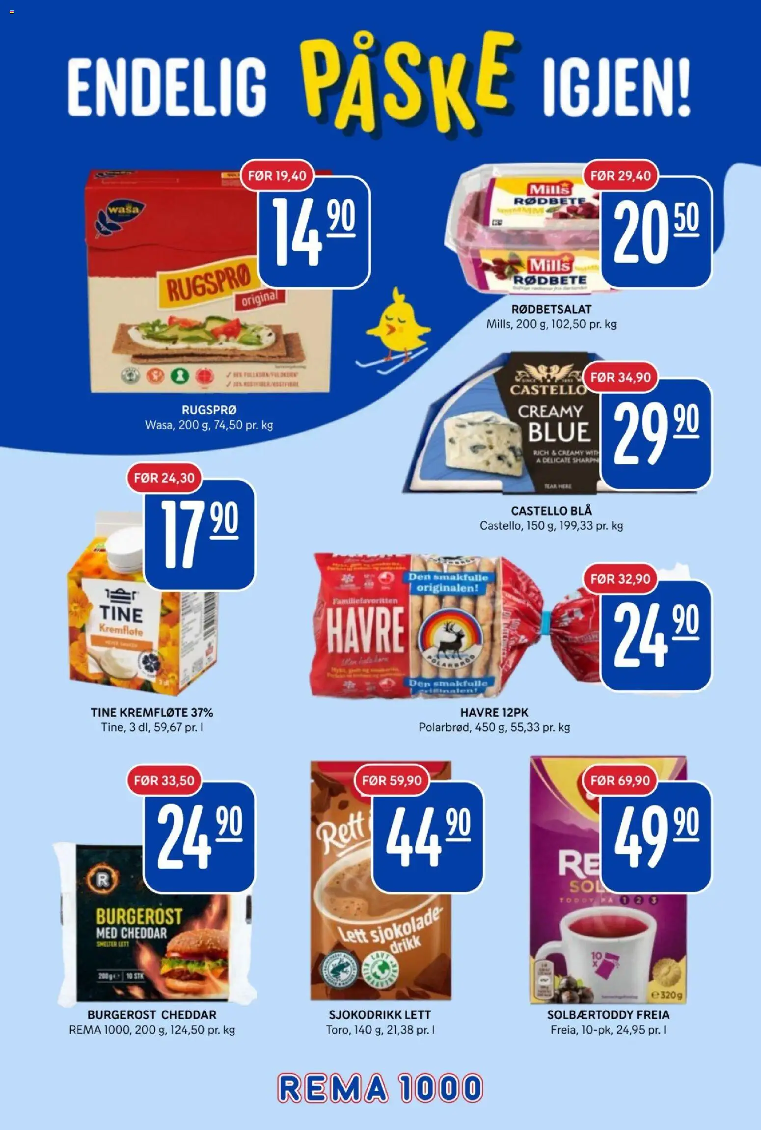 {H1} | Side: 9 | Produkter: Diffuser, Sjokolade, Cheddar, Kremfløte