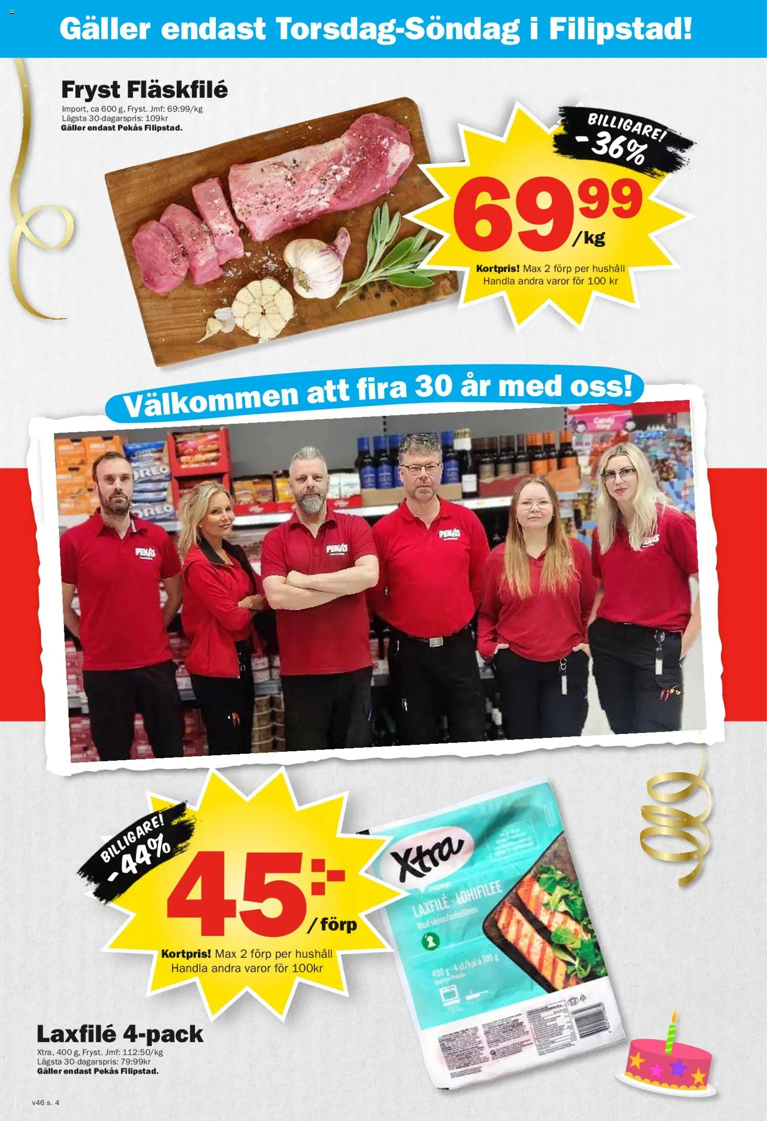 Pekås reklamblad aktuell från 10.11.2025 | Sida: 4 | Produkter: Galler